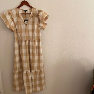 NWT Target Who What Wear Gingham Dress S